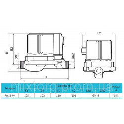 Насос для підвищення тиску RH15-9A 