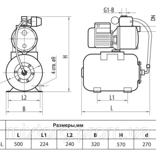 Насосна станція AUJS100/24L 