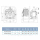 Мотопомпа 1.6 к.с. Hmax 35м Qmax 15м³/год (2-х тактний) LEO LGP15 (772505)