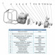 Мотопомпа 6.5 к.с. Hmax 30м Qmax 60м³/год (4-х тактний) LEO LGP30-A (772515)