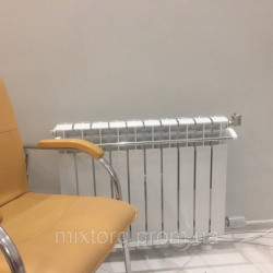 Электробатарея алюминиевая с тэном,с датчиком температуры воздуха электро терморегулятором ТЕПЛОВДОМ ( Италия)