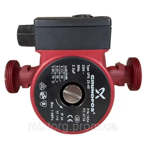 Насос циркуляційний Grundfos — UPS 25/60/180 Польща!