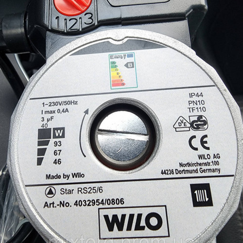 Насос циркуляційний WILO 25/40 — 180 Німеччина!  Оригінал!