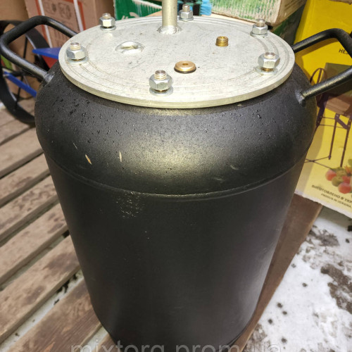 Автоклав Люкс газовий на12 л.б 24 підлоги літрів банок (Фланцевий) під 3-літрову банку